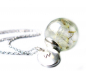 Preview: Sterlingsilber Kette - Personalisierte Pusteblume